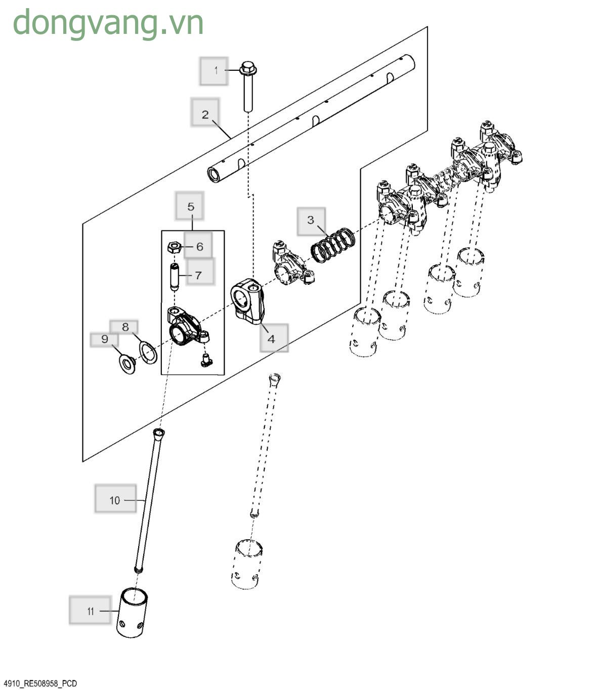 4910 Valve Actuating Mechanism - ST451665